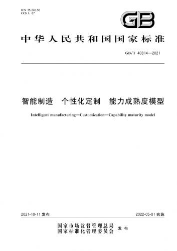 上海,个性定制,中华人民共和国,科技,能力成熟度模型,其他规范